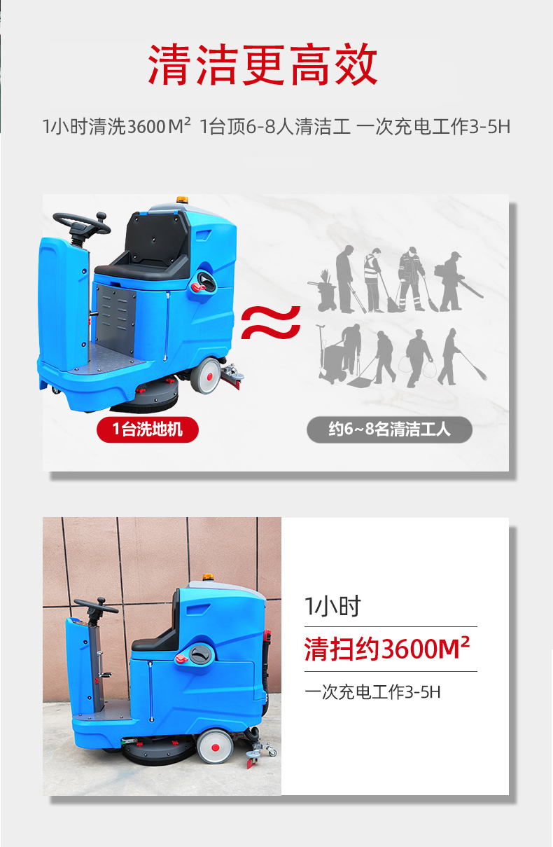 营口驾驶式洗地机更适合用在高铁站